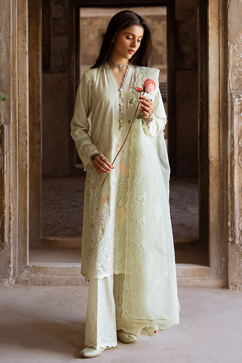 Cross Stitch | Eid Lawn Edit 25 | AQUA SERENITY XL Mint Lawn