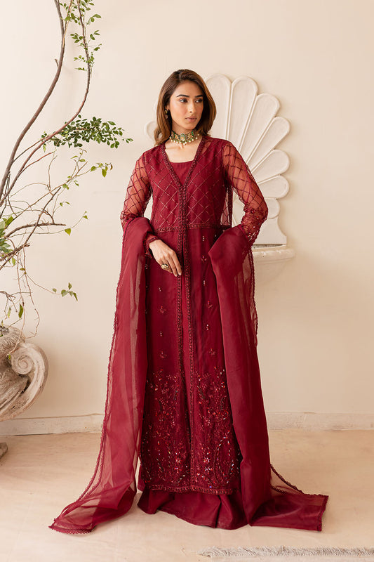 Vanya | Veranda Fromals | VR-05 XS Maroon Silk