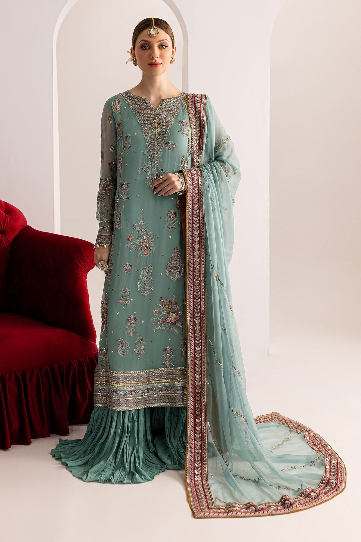 Nureh | Fancy Formals | NP-512 - Pakistani Designer Dress - by Nureh | Type: Formal - 100% Original at Saira Sultan