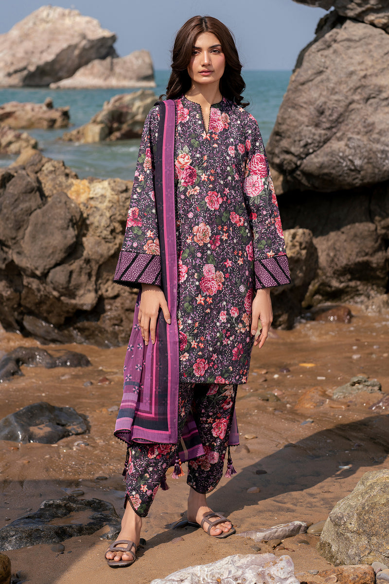 Jazmin | Summer Lawn 25 | USE-9175 XS Purple Lawn