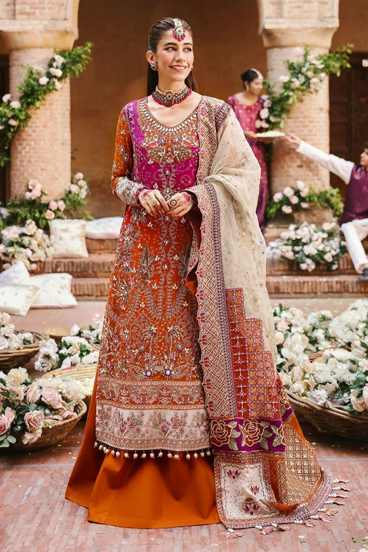 Nureh | Jhoomro Wedding Formals | NL-66 BANO - Pakistani Designer Dress - by Nureh | Type: Bridal - 100% Original at Saira Sultan