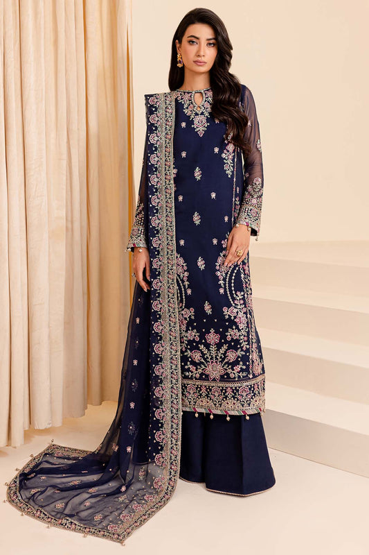 Farasha | Lumiere Formals | NAVY NOIR - Pakistani Designer Dress - by Farasha | Type: Formal - 100% Original at Saira Sultan