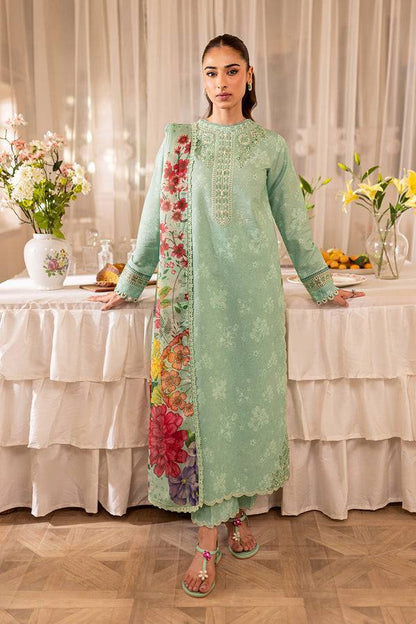 Farasha | Seraya Lawn 24 | SAGE - Pakistani Designer Dress - by Farasha | Type: Luxury - 100% Original at Saira Sultan