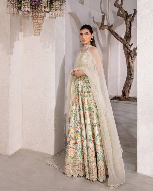 Faiza Saqlain | Lenora Luxury Pret | Floretta - Pakistani Designer Dress - by Faiza Saqlain | Type: Formal - 100% Original at Saira Sultan