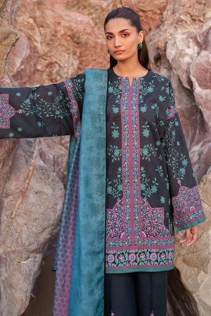 Jazmin | Summer Lawn 25 | USE-9163 M Black Lawn