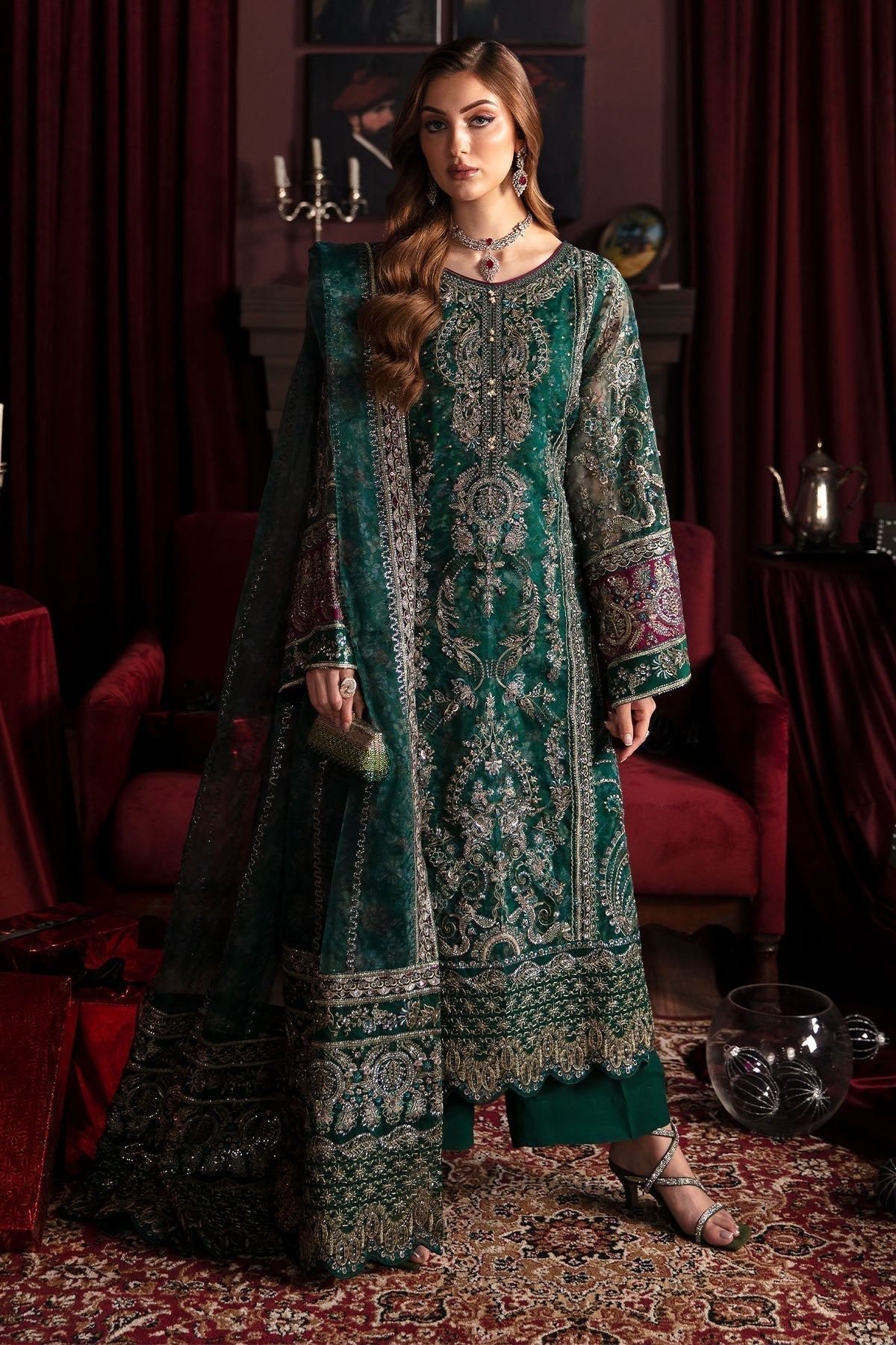 Nureh | Elanora Formal 24 | CHARM - Pakistani Designer Dress - by Nureh | Type: Formal - 100% Original at Saira Sultan
