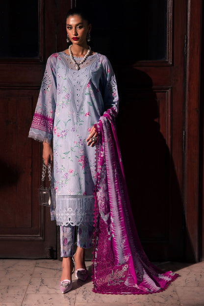 Nureh | Glam Girl Lawn | GL-17 XS Lavender Lawn