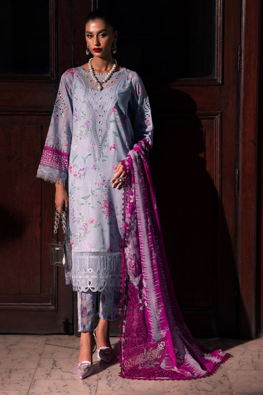 Nureh | Glam Girl Lawn | GL-17 XS Lavender Lawn