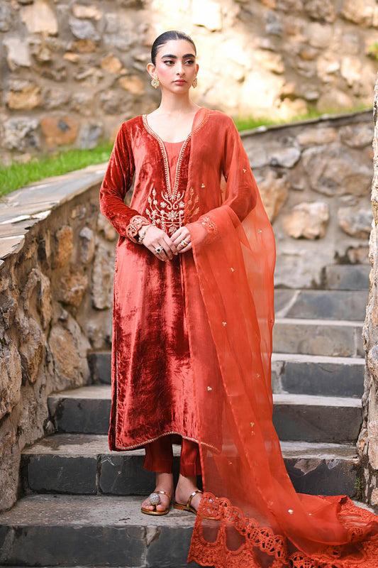 Hue Pret | Farasha Luxury Winter | Freya XS Red Velvet