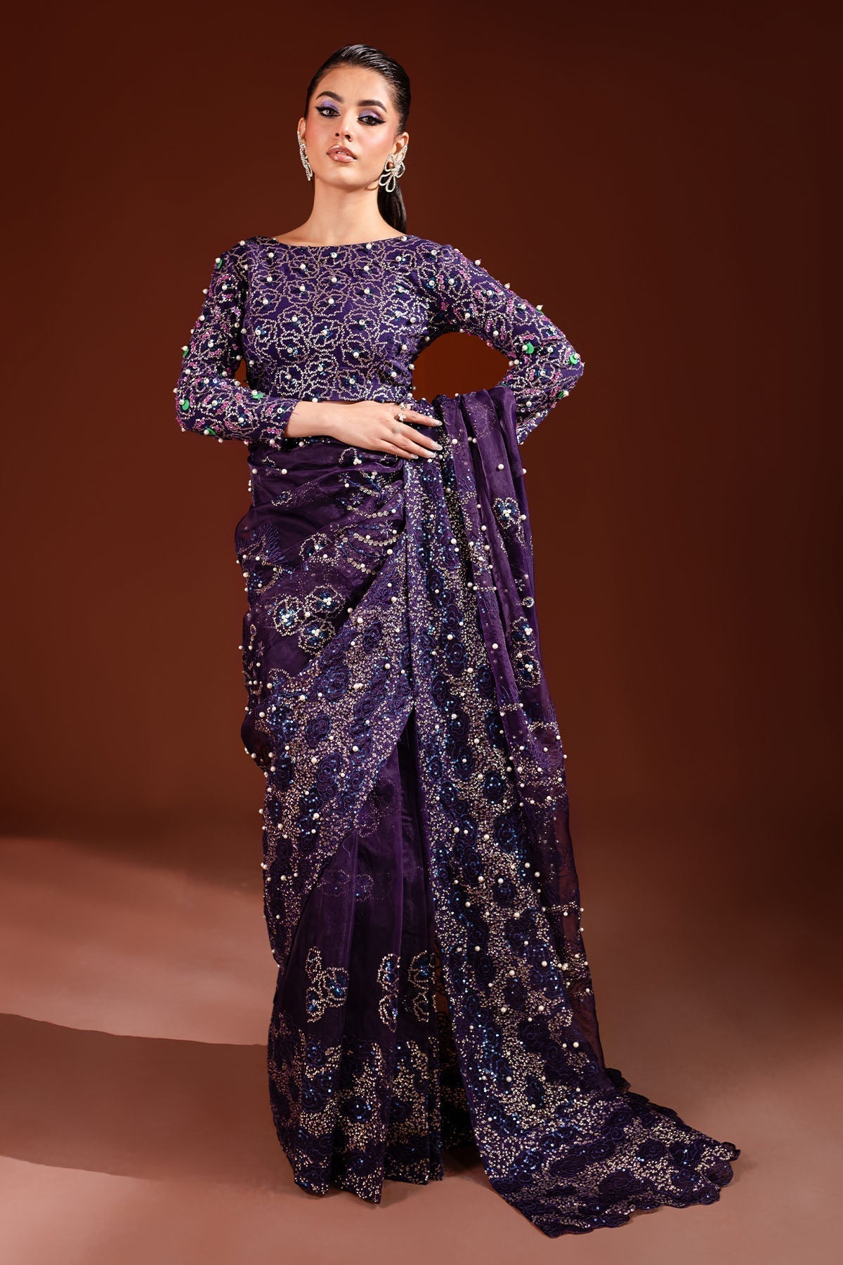 Nureh | Tiny Twinkles | NP-467 - Pakistani Designer Dress - by Nureh | Type: Formal - 100% Original at Saira Sultan