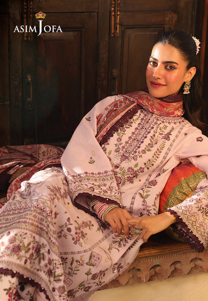 Asim Jofa | Summer Rhapsody | AJUBU-05 Embroidered Jacquard - Pakistani Designer Dress - by Asim Jofa - Type : Ladies Clothes - 100% Original at Saira Sultan