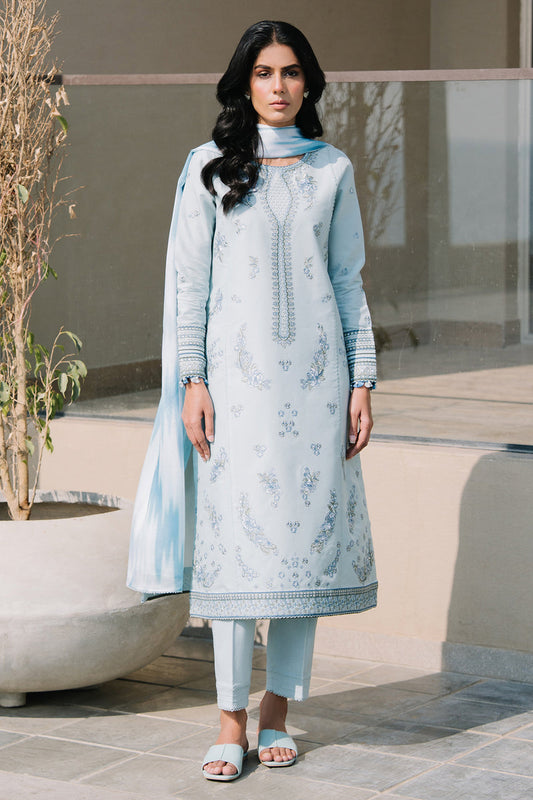 Jazmin | Summer Lawn 25 | USE-9146 XS Ice Blue Lawn