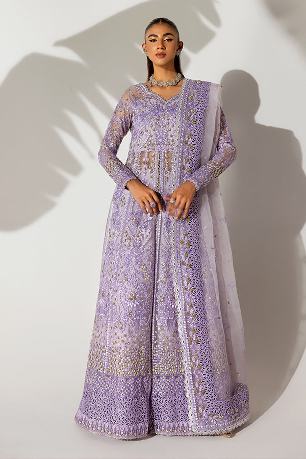 Saffron | Scintilla Formals | Periwinkle XS Soft Lilac Organza