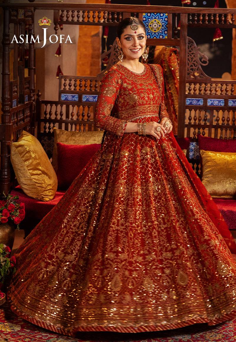 Asim Jofa | Jaan e Jahan| AJJJ-11 - Pakistani Designer Dress - by Asim Jofa | Type: Bridal - 100% Original at Saira Sultan
