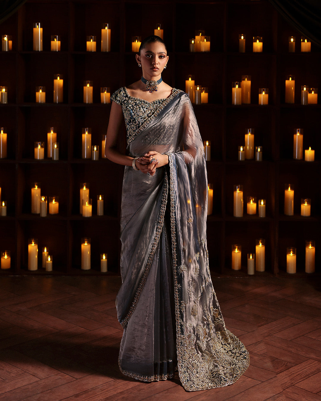 Faiza Saqlain | Zaeva Wedding Formals | Lenita by Faiza Saqlain - Designer Dress  - Type : Ladies Clothes - Available at Saira Sultan - 100% Original 