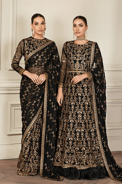 Zarif | Mehroz Formals | Black Ruby - Pakistani Designer Dress - by Zarif | Type: Formal - 100% Original at Saira Sultan