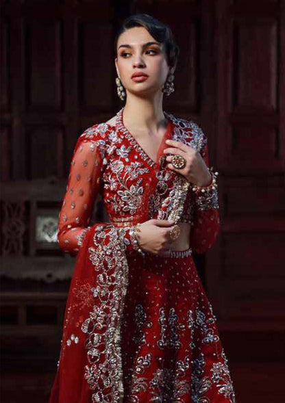 Ezra | Wedding Collection | EW24#08 - Rose - Pakistani Designer Dress - by Ezra | Type: Formal - 100% Original at Saira Sultan