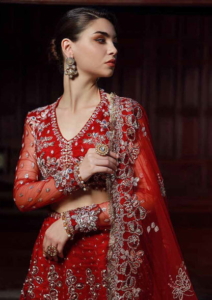 Ezra | Wedding Collection | EW24#08 - Rose - Pakistani Designer Dress - by Ezra | Type: Formal - 100% Original at Saira Sultan
