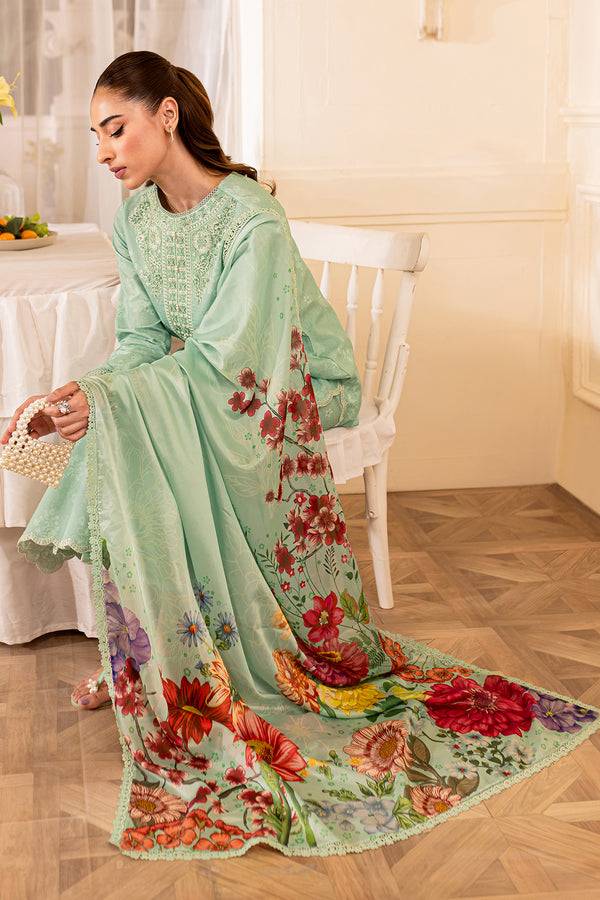 Farasha | Seraya Lawn 24 | SAGE - Pakistani Designer Dress - by Farasha | Type: Luxury - 100% Original at Saira Sultan