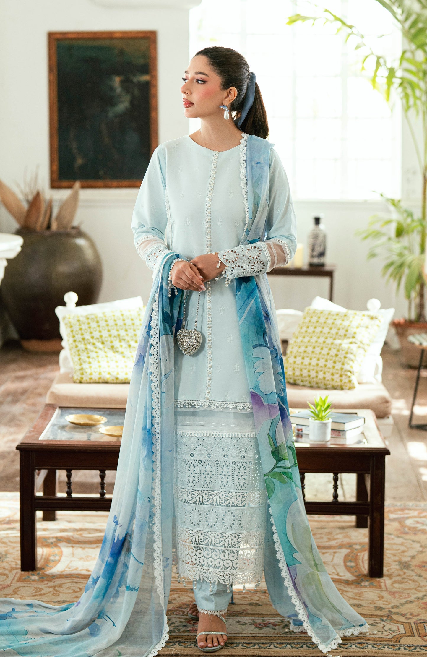 Al zohaib | Laserkari Premium Edition 25 | LKP-25-02 G - Pakistani Designer Dress - by Al zohaib - Type : Ladies Clothes - 100% Original at Saira Sultan