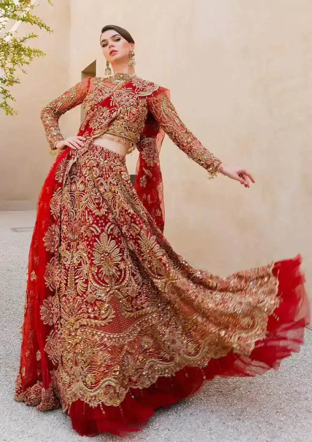 Elaf Premium | Evara Wedding 23 | EEB-04 MARHABA - Pakistani Designer Dress - by Elaf Premium | Type: Bridal - 100% Original at Saira Sultan