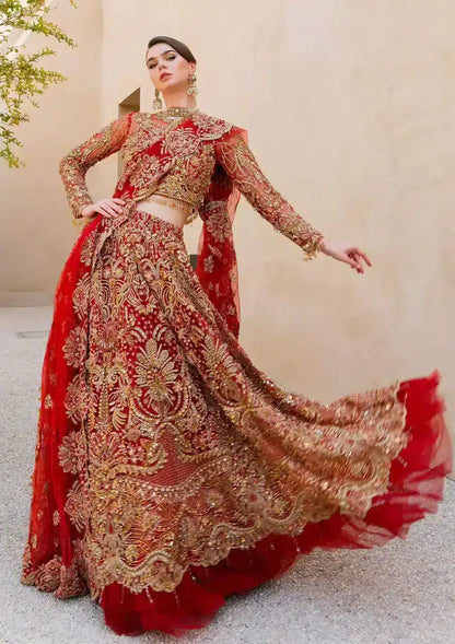 Elaf Premium | Evara Wedding 23 | EEB-04 MARHABA - Pakistani Designer Dress - by Elaf Premium | Type: Bridal - 100% Original at Saira Sultan