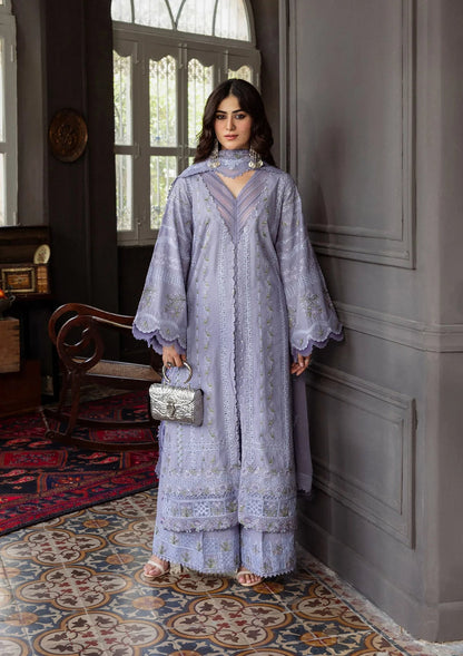 Kahf Premium | Kahf Karandi 25 | KKH-04 WISTERIA - Pakistani Designer Dress - by Kahf Premium - Type : Ladies Clothes - 100% Original at Saira Sultan
