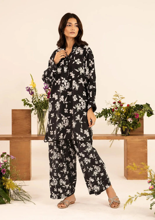 Elaf Premium | Pret 25 | EPT-04 DANAE S Black Lawn