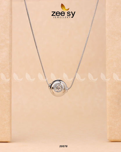 Spaceship Chain Silver