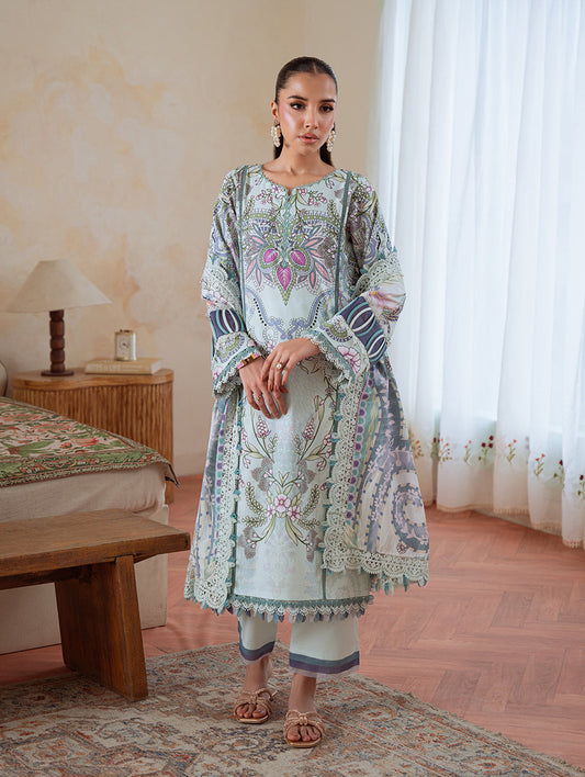 Jade | Cambric 25 | URBANE CAMBRIC PRINTS 2025 A - Pakistani Designer Dress - by Jade - Type : Ladies Clothes - 100% Original at Saira Sultan