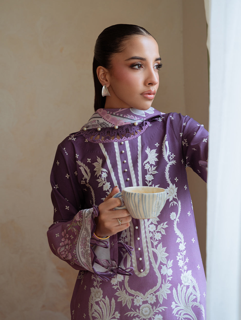 Jade | Cambric 25 | URBANE CAMBRIC PRINTS 2025 J - Pakistani Designer Dress - by Jade - Type : Ladies Clothes - 100% Original at Saira Sultan