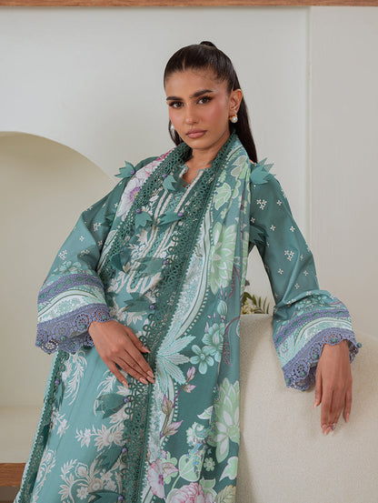Jade | Cambric 25 | URBANE CAMBRIC PRINTS 2025 K - Pakistani Designer Dress - by Jade - Type : Ladies Clothes - 100% Original at Saira Sultan