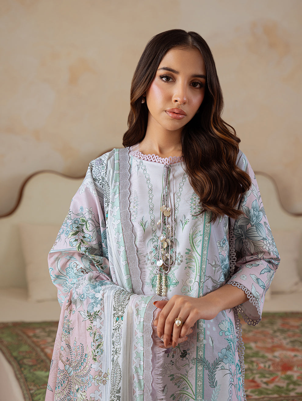 Jade | Cambric 25 | URBANE CAMBRIC PRINTS 2025 AE - Pakistani Designer Dress - by Jade - Type : Ladies Clothes - 100% Original at Saira Sultan