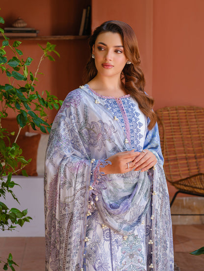 Jade | Cambric 25 | URBANE EMBROIDERED CAMBRIC 25 LB - Pakistani Designer Dress - by Jade - Type : Ladies Clothes - 100% Original at Saira Sultan