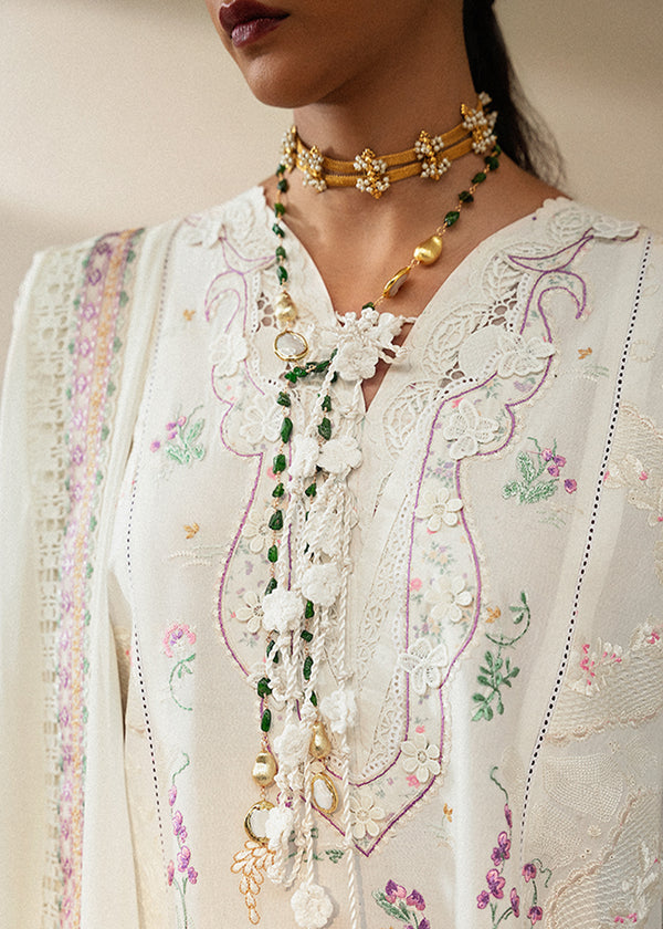 Suffuse | Eid Lawn 25 | JARA S Off White Lawn