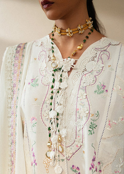 Suffuse | Eid Lawn 25 | JARA S Off White Lawn