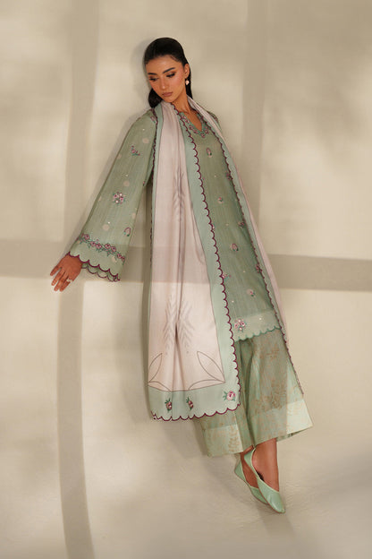 Iznik | Winter Chapter 25 | UE-563 Printed Khaddar by Iznik - Designer Dress - Type : Ladies Clothes - Available at Saira Sultan - 100% Original 