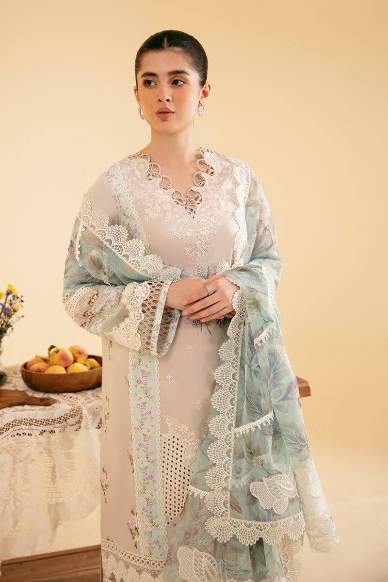 Qalamkar | Qlinekari Luxury Lawn | SQ-13 AYSEL - Pakistani Designer Dress - by Qalamkar | Type: Luxury - 100% Original at Saira Sultan