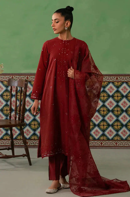 Cross Stitch | Mahiri Embroidered Collection | ROSE FLORINE - Pakistani Designer Dress - by Cross Stitch | Type: Luxury - 100% Original at Saira Sultan