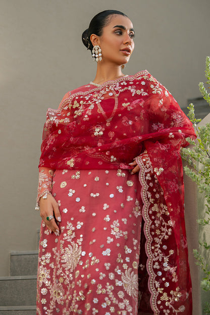 Cross Stitch | Wedding Collection 24 | CRIMSON FIRE - Pakistani Designer Dress - by Cross Stitch | Type: Formal - 100% Original at Saira Sultan