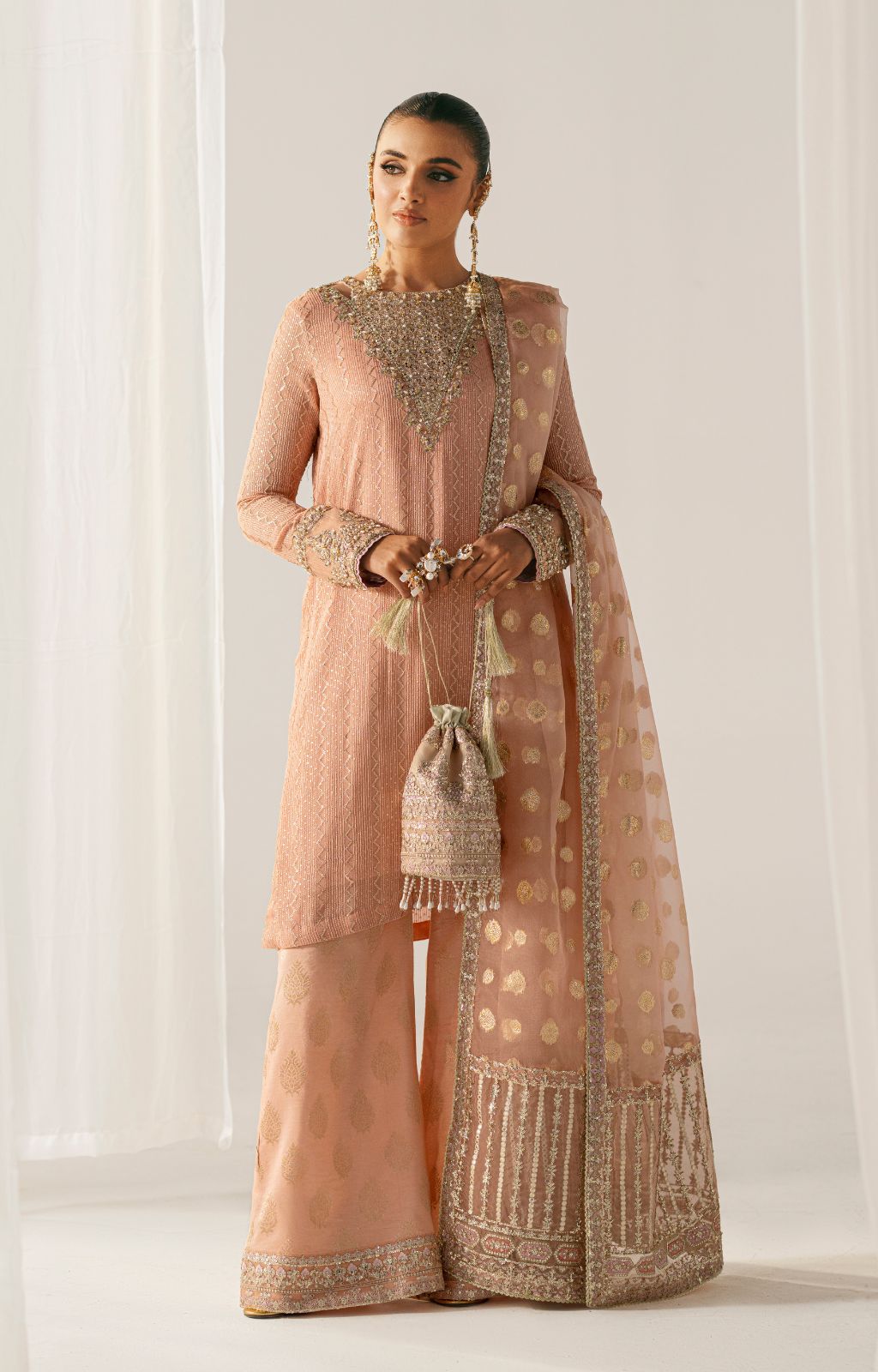 Inayat | Mehrma Luxury Pret 25 | Mahveen - Pakistani Designer Dress - by Inayat - Type : Ladies Clothes - 100% Original at Saira Sultan