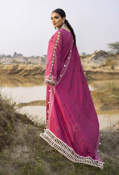 Humdum I Sierra Wool I Sierra-D07 - Pakistani Designer Dress - by Humdum - Type : Ladies Clothes - 100% Original at Saira Sultan