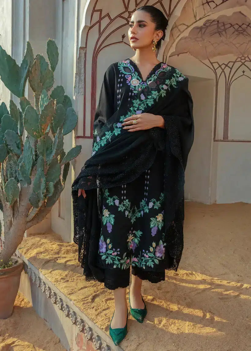 Crimson | Amal Winter 23 | Melody in Vines - CRWP 1B - Pakistani Designer Dress - by Crimson | Type: Luxury - 100% Original at Saira Sultan