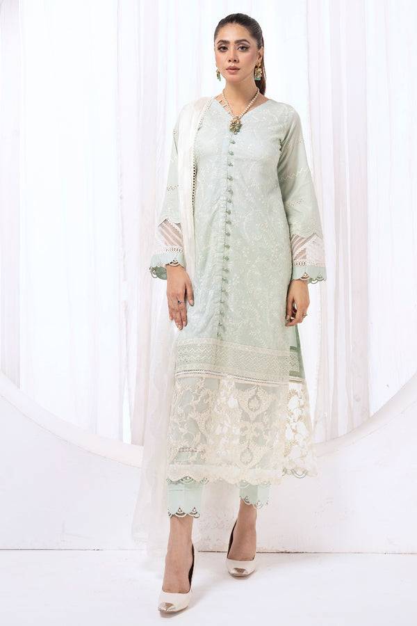 House of Nawab | Lawn Collection 24 | FRIDA - Pakistani Designer Dress - by House of Nawab | Type: Luxury - 100% Original at Saira Sultan
