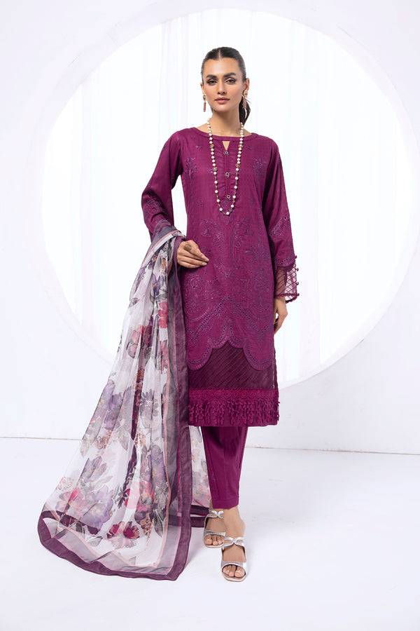 House of Nawab | Lawn Collection 24 | HAMANA - Pakistani Designer Dress - by House of Nawab | Type: Luxury - 100% Original at Saira Sultan