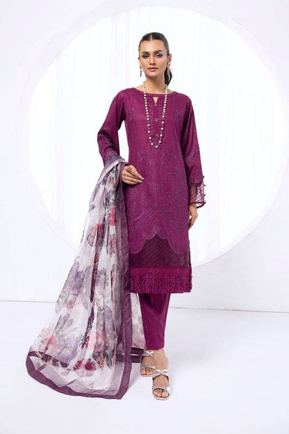 House of Nawab | Lawn Collection 24 | HAMANA - Pakistani Designer Dress - by House of Nawab | Type: Luxury - 100% Original at Saira Sultan
