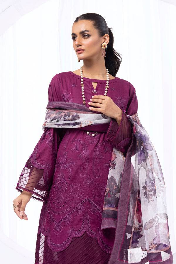 House of Nawab | Lawn Collection 24 | HAMANA - Pakistani Designer Dress - by House of Nawab | Type: Luxury - 100% Original at Saira Sultan