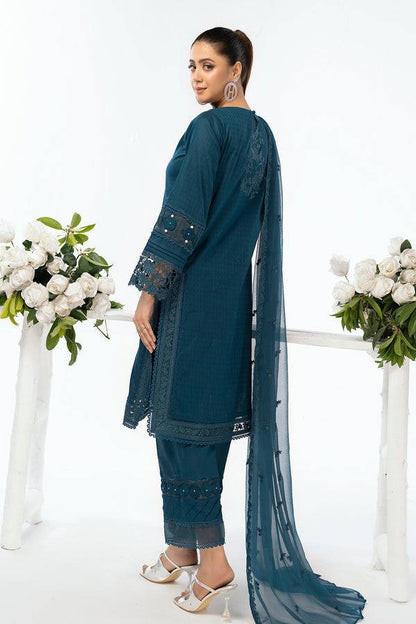 House of Nawab | Lawn Collection 24 | AMVI - Pakistani Designer Dress - by House of Nawab | Type: Luxury - 100% Original at Saira Sultan