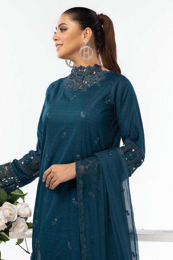 House of Nawab | Lawn Collection 24 | AMVI - Pakistani Designer Dress - by House of Nawab | Type: Luxury - 100% Original at Saira Sultan