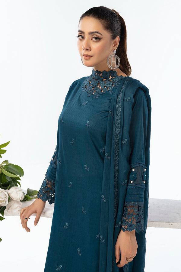 House of Nawab | Lawn Collection 24 | AMVI - Pakistani Designer Dress - by House of Nawab | Type: Luxury - 100% Original at Saira Sultan